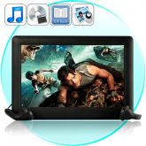 MP4 Player com 720p HD Movie Playback (5 polegadas touchscre